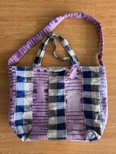 dosa luna bag /チェックジャガードトートバッグのサムネイル