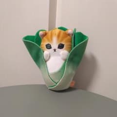 mofusand チンゲンサイにゃん ぬいぐるみマスコットのサムネイル