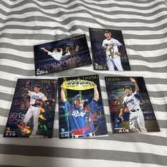 プロ野球 カルビー LEGEND カード 5枚セットのサムネイル