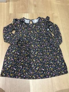 H&M 花柄ワンピース　90〜100センチのサムネイル