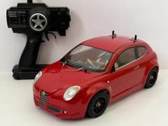 タミヤ 1/10 電動RC FF-02 メカ付・プロポ・アルファロメオボディ付 タミヤ 1/10 電動RC FF-02 メカ付・プロポ・アルファロメオボディ付
