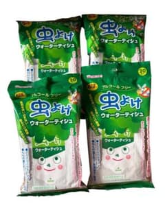 虫よけ4点セットウェットティッシュx4のサムネイル