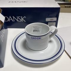 ダンスクのカップ&ソーサー　2客セット新品未使用のサムネイル