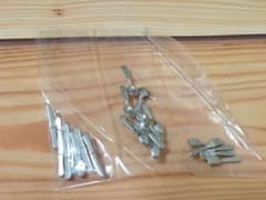 ハンドメイド用金属パーツ　スプーン·フォーク·ナイフ3点セットのサムネイル