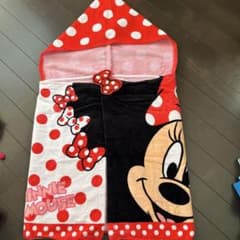 ミニーマウス ドット柄タオルのサムネイル