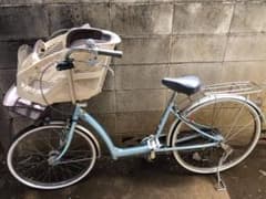 子供乗せ自転車　☆☆電動ではりません。☆☆ お値下げのサムネイル