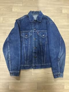 リーバイス デニムジャケット ビッグE中期～後期 ボタン裏525 不均等V