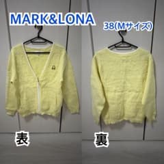 MARK&LONA レディース ゴルフカーディガンイエロー 38(M) MARK&LONA レディース ゴルフカーディガンイエロー 38(M) - メルカリ