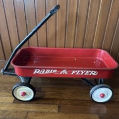 ラジオフライヤー クラシック レッド ワゴン 当時物 ＃9 希少モデル