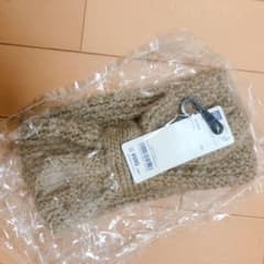 新品⭐︎未使用品　ニットターバンのサムネイル