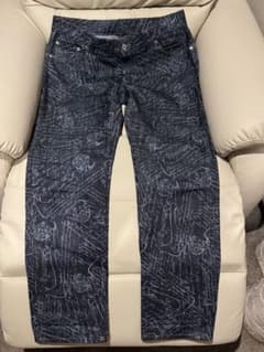 Berluti ベルルッティ デニムパンツ カリグラフィプリント ジーンズ 52 