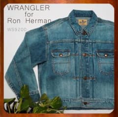 根岸ゆかりさんイチオシ】Wrangler Ron hermanデニムジャケット - メルカリ