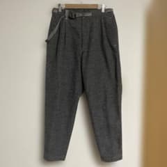 and wander wool twill tapered pants Mサイズ and wander wool twill tapered pants Mサイズ | Mercari