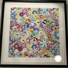 村上隆 Flowers (Large) 2025 ED300 額装済み - メルカリ