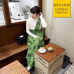 POCHER / kasimeguさんオリジナル / サスペンダースカートのサムネイル
