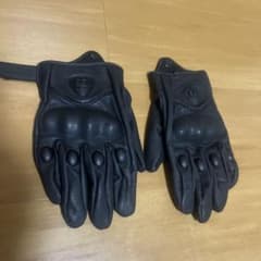 ICON バイクグローブ ブラック L サイズのサムネイル