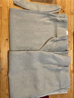 無印 プリーツカーテン2枚組 100×200のサムネイル