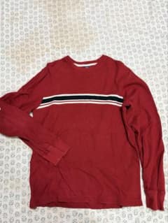 00s GAP 長袖 サーマルロンT 赤のサムネイル
