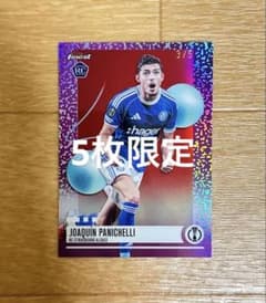 Topps Soccer 후아킨 파니첼리 5장 한정 카드 RC 루키