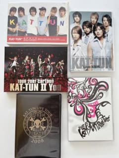 KAT-TUN ライブDVD 5本セット - メルカリ