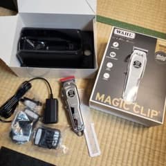 wahl ウォール コードレスバリカン マジッククリップ シルバー フ