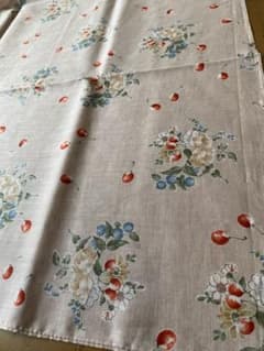 【未使用】INGEBORG インゲボルグ さくらんぼ 花柄 スカーフ 薄手