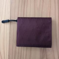 軽量コンパクト財布 ボルドー色のサムネイル