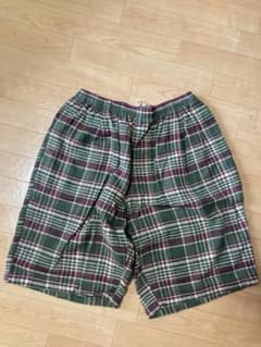 STUSSY ステューシー イージーショーツ 80s 90s ネル生地 黒タグのサムネイル
