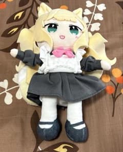 神吉李花　ふわふわケモミミメイドちゃん　ぬいぐるみ　GALVAS 神吉李花 ふわふわケモミミメイドちゃん ぬいぐるみ GALVAS - メルカリ