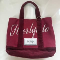 Herlipto HLT Mini Tote トートバッグ bordeaux - メルカリ