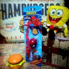 スパイダーマン歯ブラシ(キャップ付き)のサムネイル