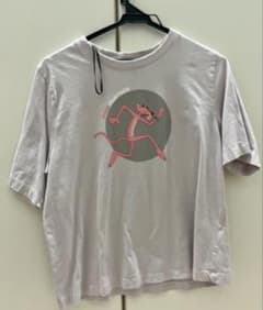 ア*ク様 ピンクパンサー 半袖Tシャツ 薄ピンクのサムネイル