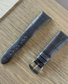 OMEGA 純正19mmツーピースストラップ ピンバックル アリゲーター