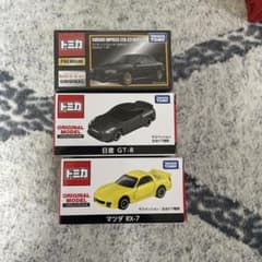 トミカ スバル インプレッサ 22B-STi 日産 GT-R マツダ RX-7のサムネイル