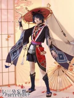 原神 散兵 コスプレ衣装セット(※難あり)のサムネイル