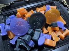 10/31まで限定【ハンドメイド】ワックスビーズ✿Halloween 30粒のサムネイル