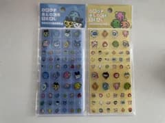 たまごっち DROP BLOCK SEAL 2種セット ブロック シールのサムネイル