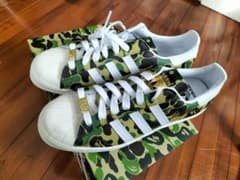 最終価格　Adidas × BAPE SUPERSTAR 80’Sのサムネイル