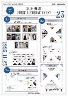 定本楓馬 ファースト バースデーイベント 2018 バーイベのサムネイル