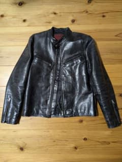 Y2レザー 馬革 ライダースジャケット DEVIL-FISH - メルカリ