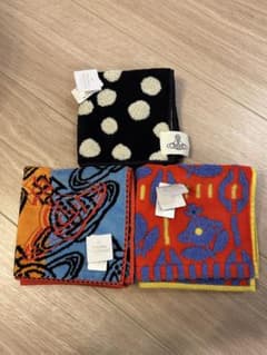 新品【Vivienne Westwood】 タオルハンカチ 3枚セットのサムネイル