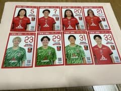 Thumbnail of 浦和レッズレディーストレカ８枚セット