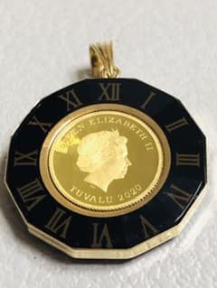 レディース/メンズペンダント $3 1/25 oz 9999 GOLDのサムネイル