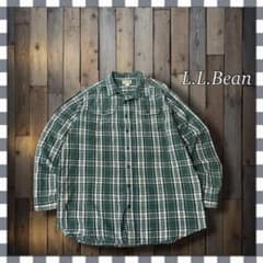 エルエルビーン スコッチプラッド タータンチェック フランネルシャツ XL