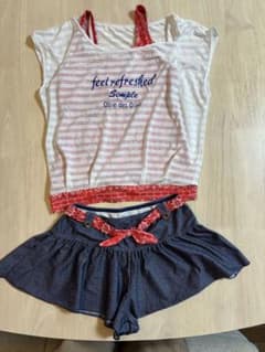 女の子向けセパレート水着セットのサムネイル