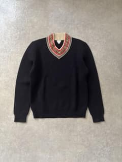 BOTTEGA VENETA 23年 ジャガード Vネックニット BOTTEGA VENETA 23年 ジャガード Vネックニット - メルカリ