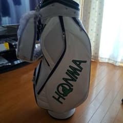HONMA CB12213 キャディバッグ 9インチ ホワイト／グリーン 新品