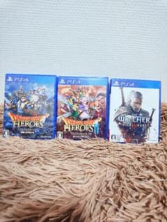 なおパパ様専用　DQヒ−ロ−ズⅠ・Ⅱとウィッチャー3のサムネイル