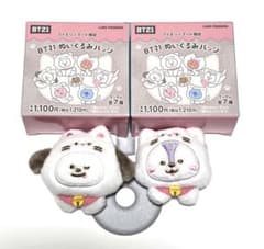 BT21 봉제인형 배지 CHIMMY MANG 세트 파미마