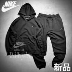 Lサイズ】ナイキ上下セットアップ 黒 ブラック ジョーダン 定価18,700